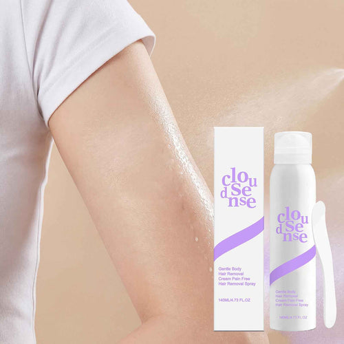 Gentle and refreshing daily hair removal and body cleansing spray, portable and easy to use.