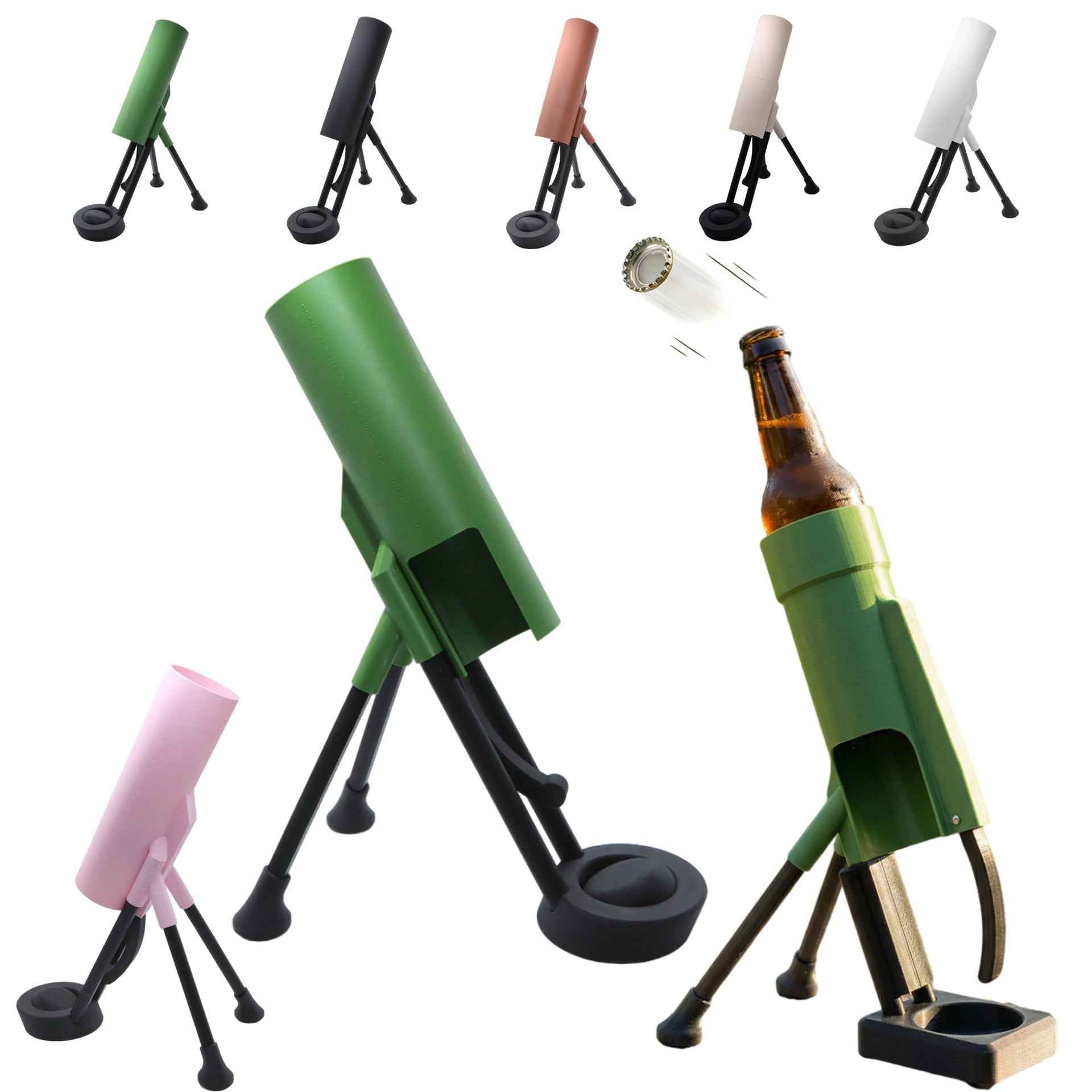 Mortar Style Bottle Opener