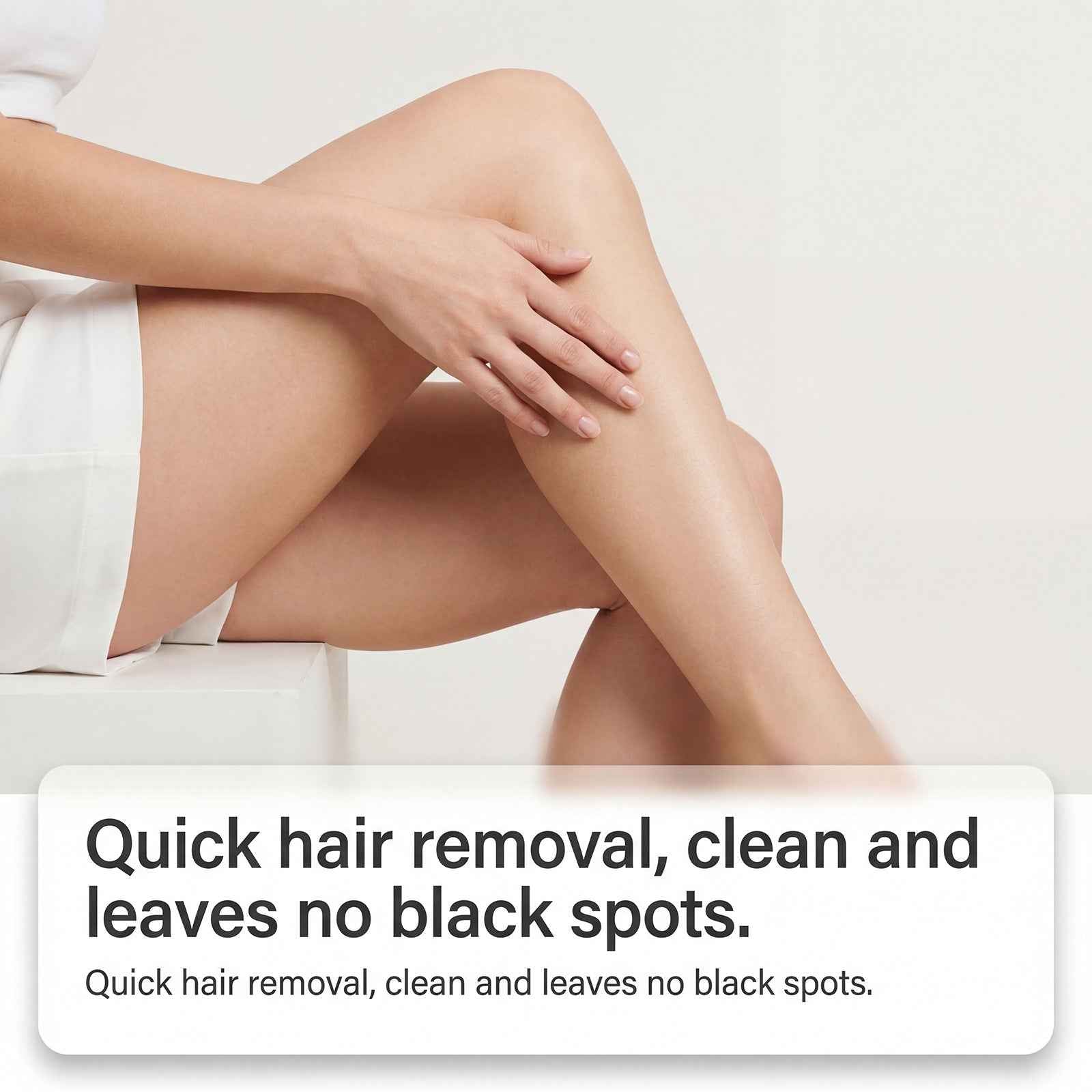 Gentle and refreshing daily hair removal and body cleansing spray, portable and easy to use.
