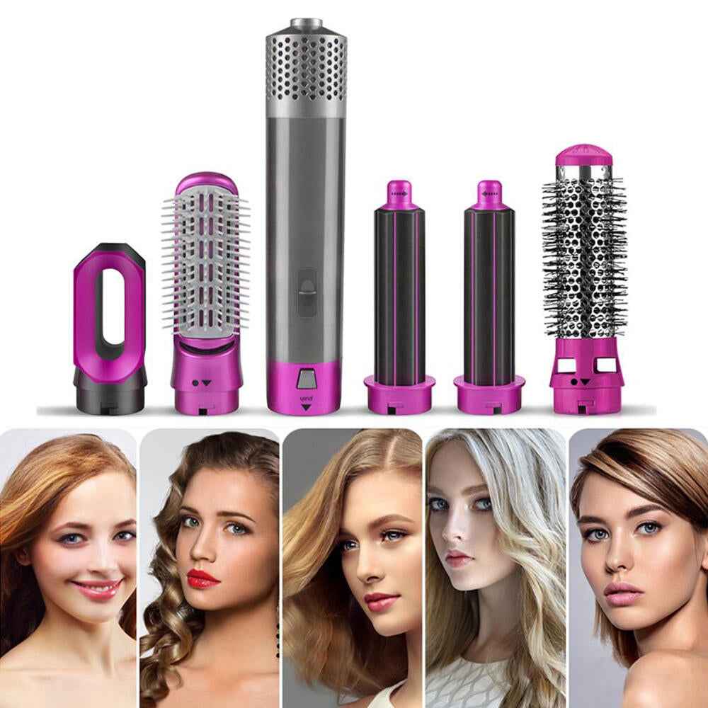 Cepillo Secador 5 en 1: Rizador y Moldeador de Pelo para Versatilidad y Estilo